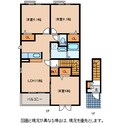 ミルティーユFの間取図