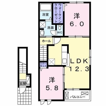 間取図 グラースメゾン