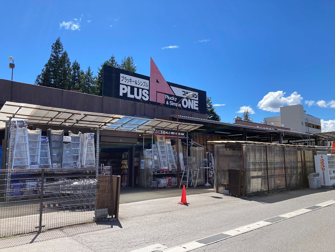 ﾌﾟﾗｽﾜﾝ岡谷店(電気量販店/ホームセンター)まで809m グラースメゾン