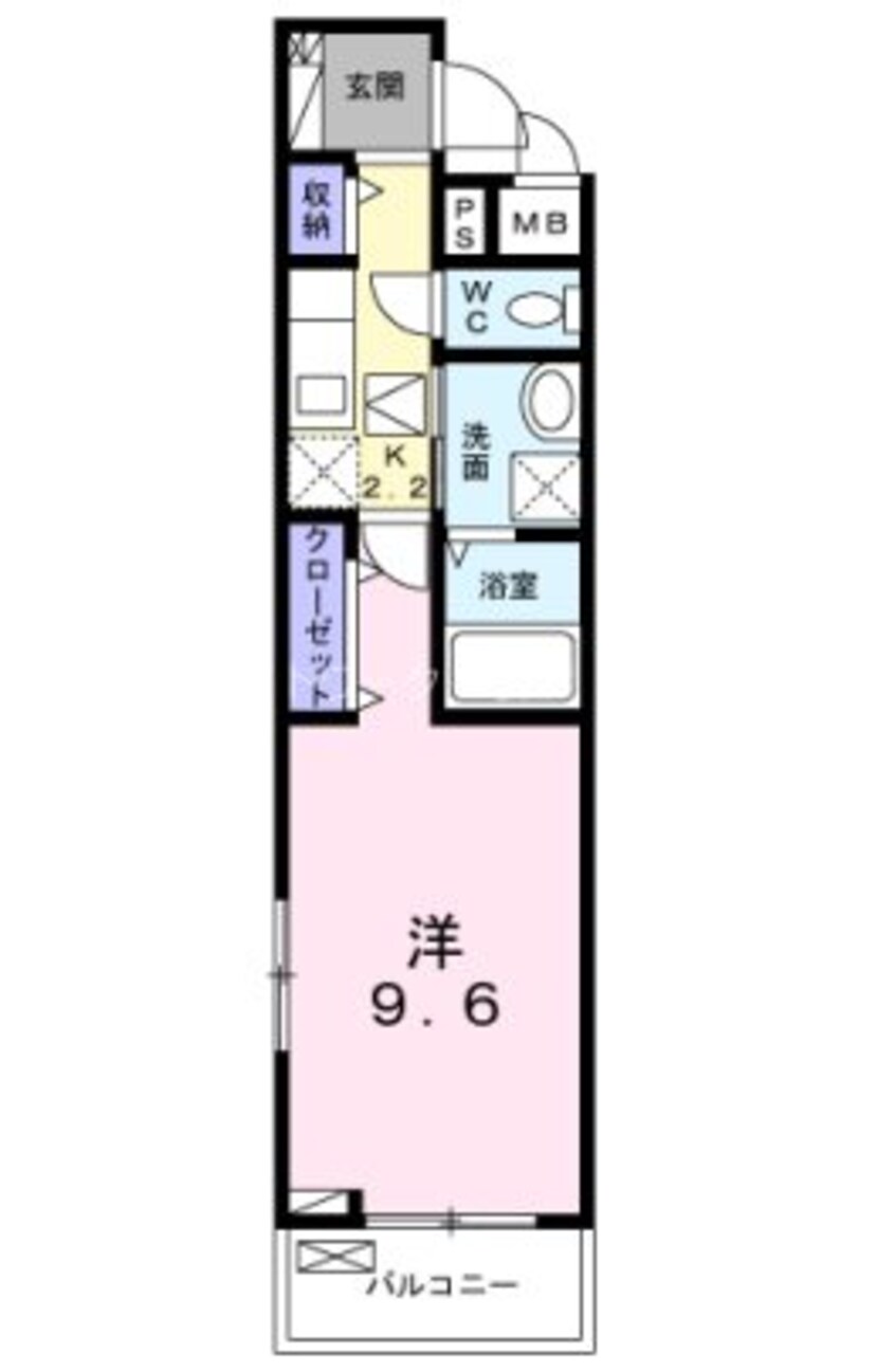 間取図 フェレーザ本町