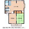 ウィンディア天竜 2LDKの間取り
