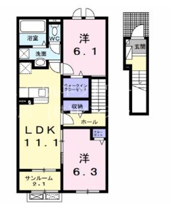 間取図 タイガ