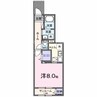 Fortuna II 1Kの間取り