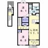 クラッソ 2LDKの間取り