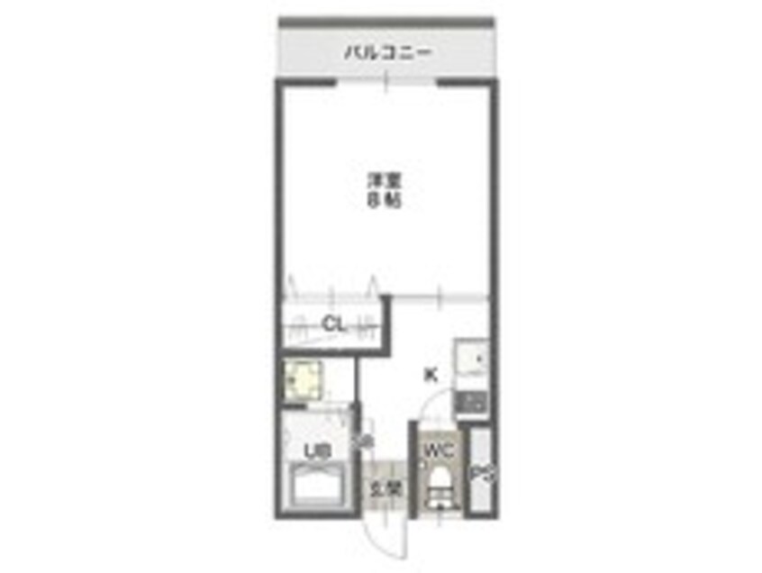 間取図 サンハイツ山田B