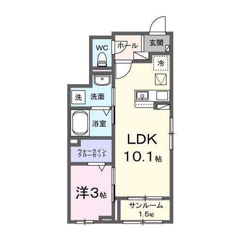 間取り図 セレーノ岡谷