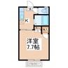 フレンド愛 1Kの間取り