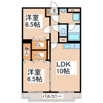 間取図 フローラルヴィレッジ