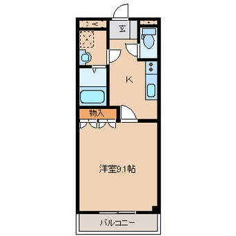 間取図 サニーコート