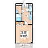 上田電鉄別所線/上田原駅 徒歩18分 1階 築17年 1Kの間取り