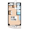 BRANDNEW　City2　E棟 1Rの間取り