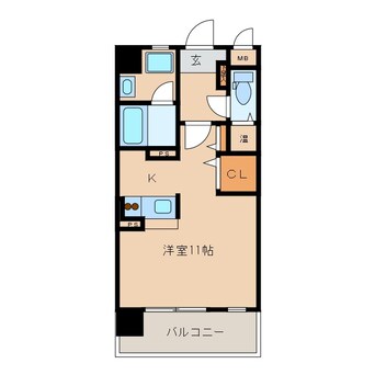 間取図 しなの鉄道しなの鉄道線/上田駅 徒歩21分 3階 築16年