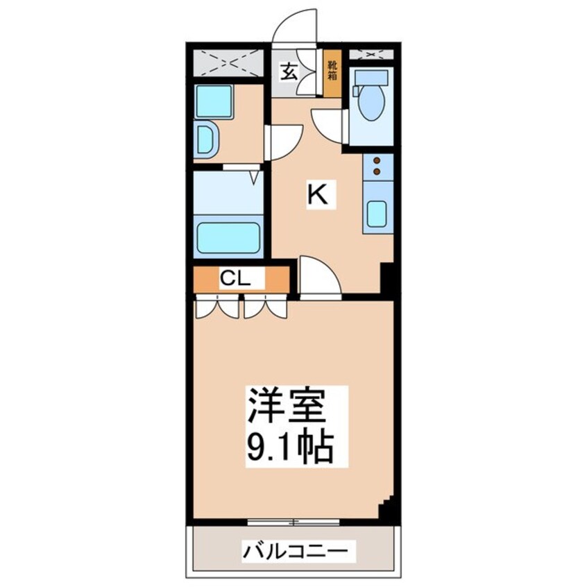 間取図 アドバンス・エム
