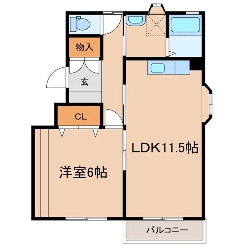 間取図 メゾン・ド・ヴェルフォール