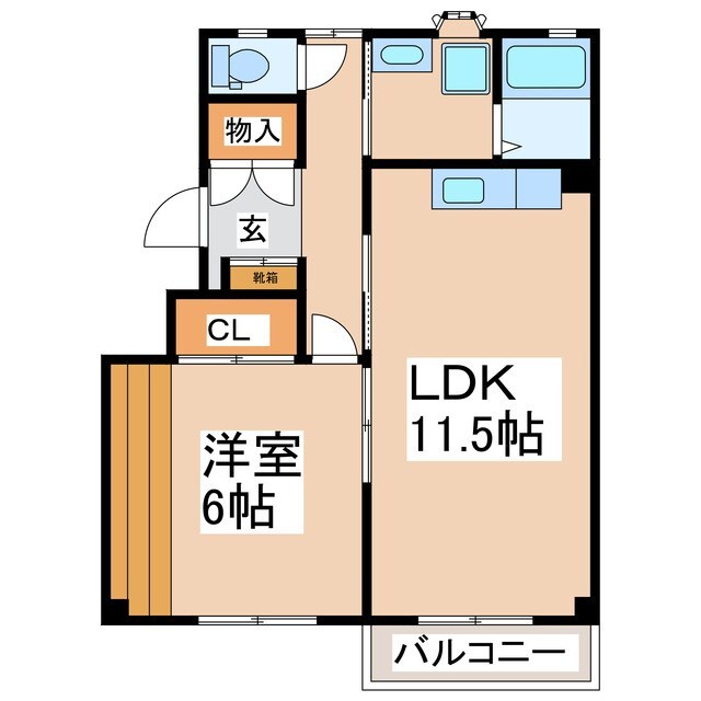 間取り図 メゾン・ド・ヴェルフォール