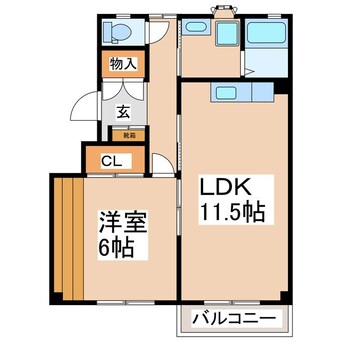 間取図 メゾン・ド・ヴェルフォール