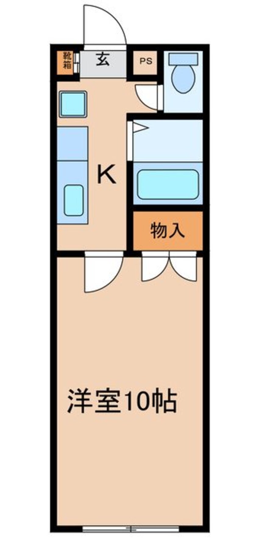 間取図 常磐城マンション