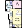しなの鉄道しなの鉄道線/信濃国分寺駅 徒歩17分 1階 築9年 1LDKの間取り
