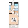 リバーサイドマンションＰＡＴＡＴＡ 1Kの間取り