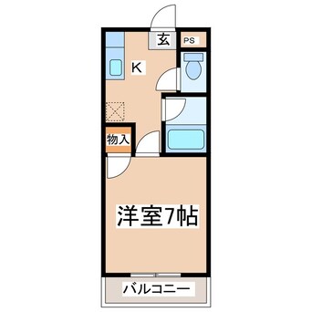 間取図 リバーサイドマンションＰＡＴＡＴＡ