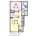 コスモパレスの間取図