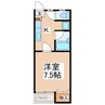 ベルメゾン丸山PART１Ｃ棟 1Kの間取り