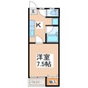 ベルメゾン丸山PART１Ｃ棟 1Kの間取り