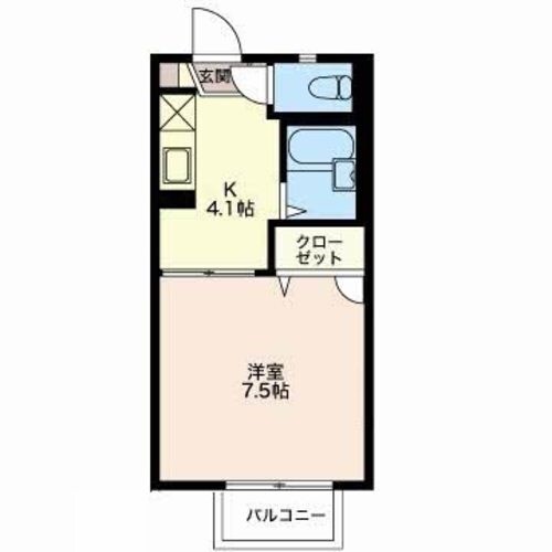 間取り図 グリシーヌハイツ