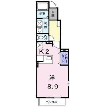 間取図 グランデュール城北Ｈ