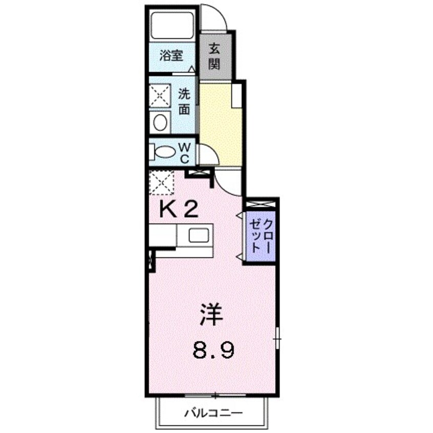 間取図 グランデュール城北Ｈ