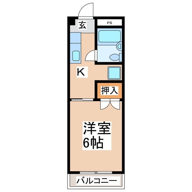 間取り図 セントラルコーポ