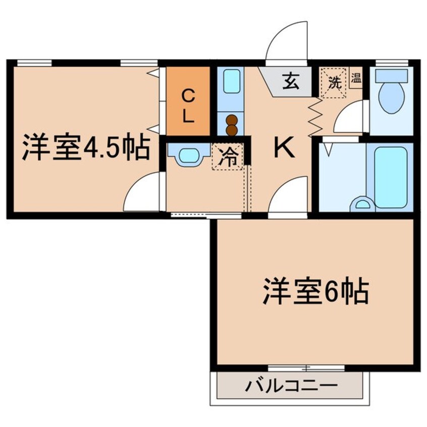 間取図 スイングN2