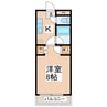 しなの鉄道しなの鉄道線/滋野駅 徒歩20分 2階 築27年 1Kの間取り