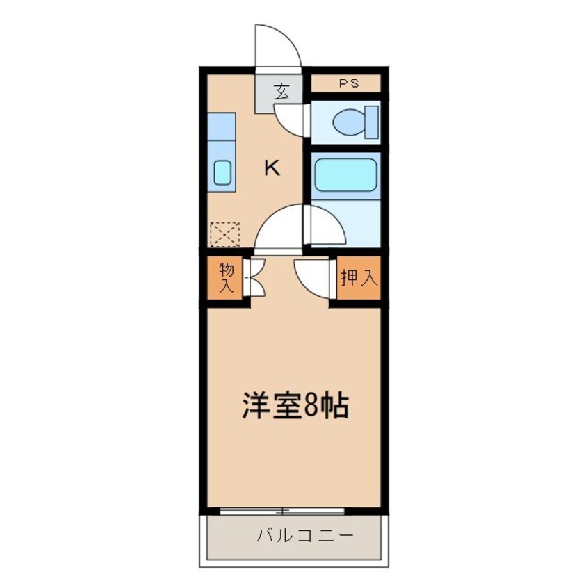 間取図 グリーンコートC