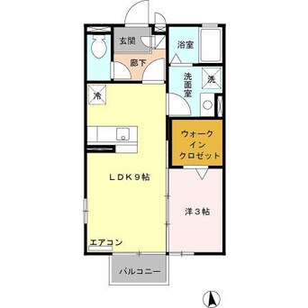 間取図 上田電鉄別所線/赤坂上駅 徒歩10分 1階 築16年