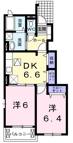 間取り図 ノービレアビターレＢ棟
