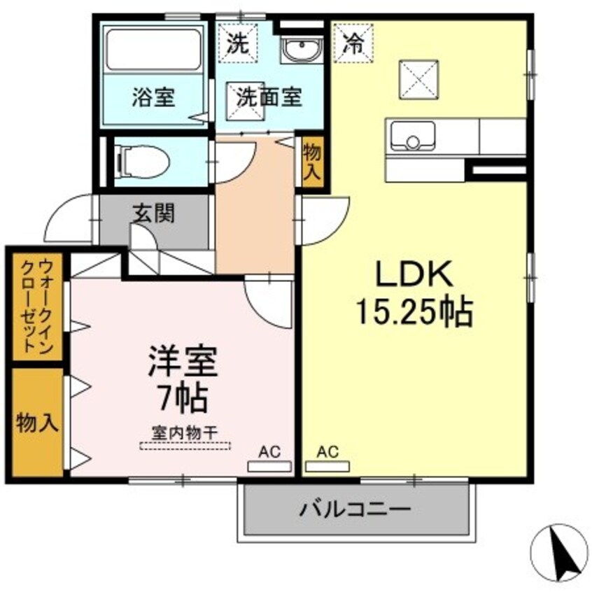 間取図 しなの鉄道しなの鉄道線/上田駅 徒歩26分 1階 築16年