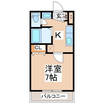 間取図 サンパレス上田