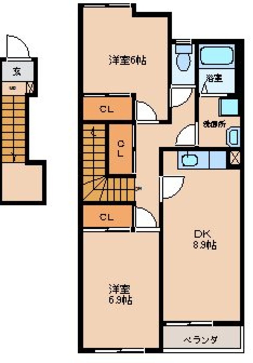 間取図 エル・ガーデン