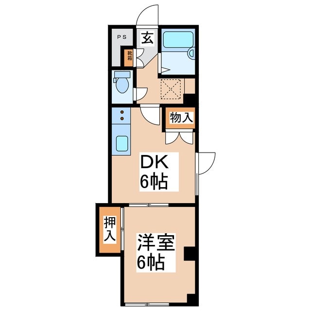 間取り図 ラフォーレ・イケノ