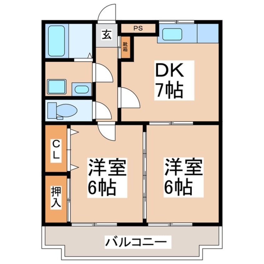 間取図 アシスト上田マンション