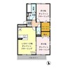 Ciel住吉 2LDKの間取り