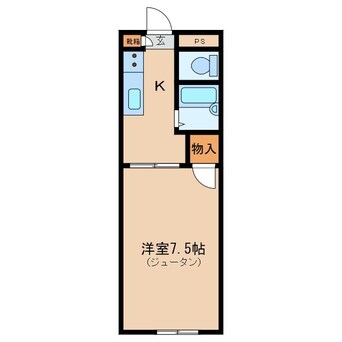 間取図 新風ハイツ2号