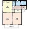 バリュージュ住吉　Ｓ棟 1LDKの間取り