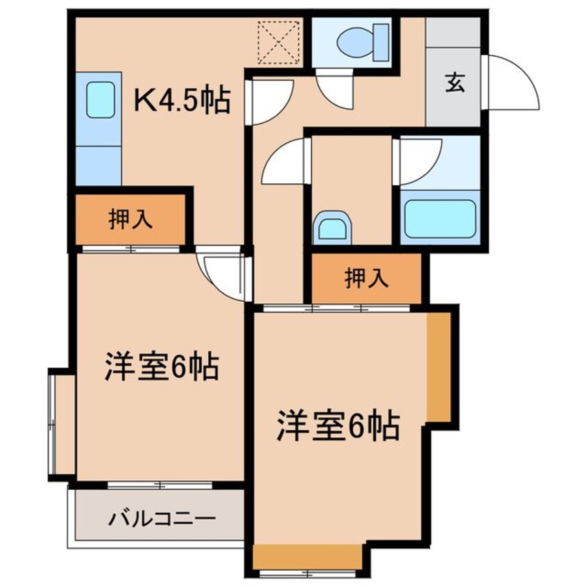 間取図 グリーンメゾンI