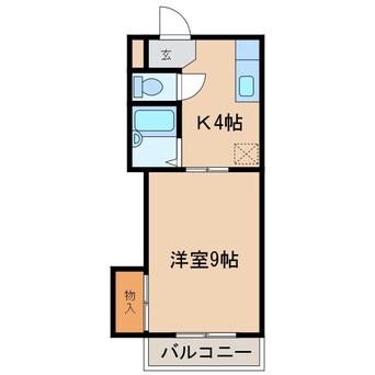 間取図 シェモワ国分A棟