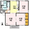 しなの鉄道しなの鉄道線/信濃国分寺駅 徒歩31分 2階 築25年 3DKの間取り