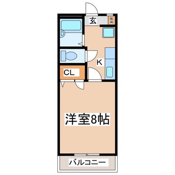 間取図 ハーベスト踏入Ａ棟