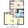 マロンフォレスタ 1LDKの間取り