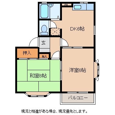 間取り図 ローレルコートII
